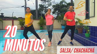 20 MINUTOS DE SALSA BAJA DE PESO MIENTRAS BAILAS 🔥 NUEVOS PASOS CHACHACHÁ [upl. by Can]