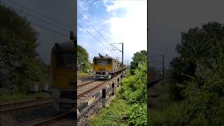 Bandelkatwa Local Train  EMU coaches Train indiantrain indianlocaltrain viralvideo [upl. by Retrop202]