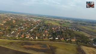 ➤ Luftaufnahme von Grasberg Landkreis Osterholz in Niedersachsen [upl. by Annayehc]