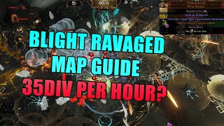 Blight Ravaged Map Farming Guide  Settlers of Kalguur  Up To 35Div Per Hr  PoE 325 [upl. by Harden822]