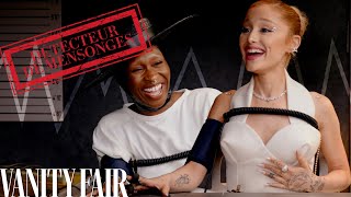 Ariana Grande et Cynthia Erivo Wicked passent au détecteur de mensonges  Vanity Fair [upl. by Red]