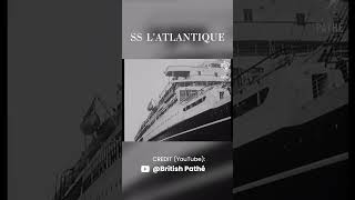 SS LATLANTIQUE Whistle  Audio 1933 [upl. by Repooc]