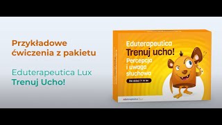 Eduterapeutica lux quotTrenuj ucho Percepcja i uwaga słuchowaquot [upl. by Arhsub959]