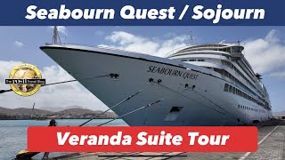 Veranda Suite Tour Cabin 617  Quest  Seabourn Quest amp Sojourn [upl. by Aneekal]