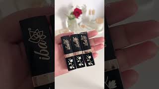 Limited edition lipsticks from Iba cosmetics [upl. by Berkow]