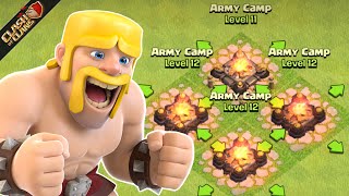 My Final Army Camp Upgrade Whats Next ep8  Clash of Clans [upl. by Nabe560]