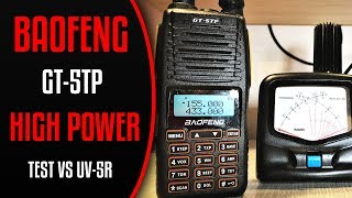 Test Baofeng GT5TP High Power vs Baofeng UV5R  2m70cm Amateurfunk [upl. by Iliram]