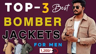 Best Bomber Jackets for Men with Links ✅  Bomber Jacket Men [upl. by Reywas248]