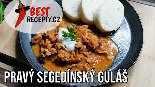 SEGEDÍNSKÝ GULÁŠ🌶JAK PŘIPRAVIT NEJLEPŠÍ SEGEDÍNSKÝ GULÁŠ SE SMETANOU🔝 [upl. by Lezlie]