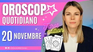 Oroscopo 20 Novembre [upl. by Maya]