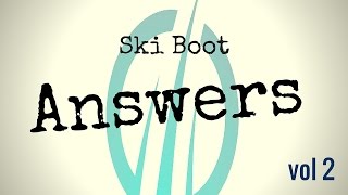 Ski Boot Answers 2 heel lift backseat skiing wedges and 2 vs 3 piece [upl. by Ytsirhc715]