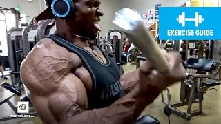 Build Massive Arms with Widegrip Cable Curls  Kelechi Opara [upl. by Asirrac]