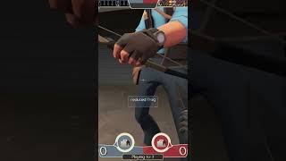 Fooling the enemy by disguising as a friendly tf2gameplay tf2shorts tf2 tf2spy [upl. by Einaffets]