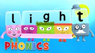 Phonics  Learn to Read  Spelling amp Pronouncing Difficult Words  Alphablocks [upl. by Ed]