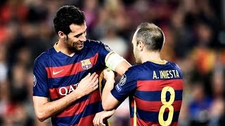 Busquets amp Iniesta ● Passing Geniuses ● 201516 [upl. by Capps402]