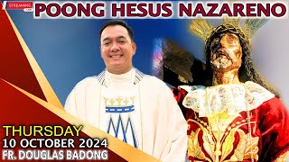 LIVE Quiapo Church · Online Mass · 10 October 2024 · Thursday · Fr Douglas D Badong [upl. by Moscow366]