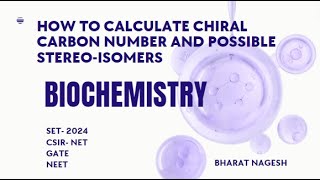 How to calculate chiral carbon number and possible stereoisomers [upl. by Eidnam]