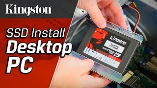 Installing a SSD in a Desktop PC [upl. by Nyvar192]