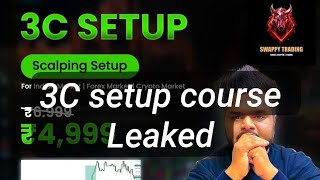 3C setup course swappy trading course [upl. by Eintroc]