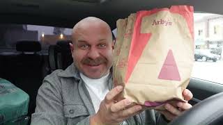 Arbys Mukbang  New Spicy Roast Beef plus Valentines day Winner Announcement [upl. by Orna]