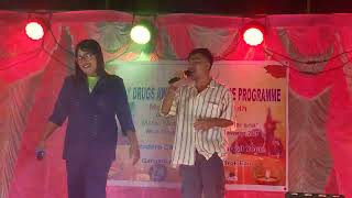 Tong maya live performance Biswanath Reang  Anjali Reang [upl. by Emmit]