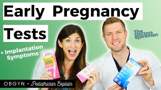 How Early Can You Take a Pregnancy Test OBGYN Explains Implantation amp Early Pregnancy Symptoms [upl. by Pavla998]