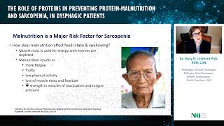 The Role of Proteins in Preventing Protein Malnutrition and Sarcopenia in Dysphagic Patients [upl. by Atsillac129]