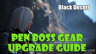 Black Desert PEN Boss Gear Exchange Questline  Event Guide  Jetina Questline [upl. by Narda]