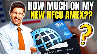 NFCU AMEX card APPROVED for how much [upl. by Noeruat]