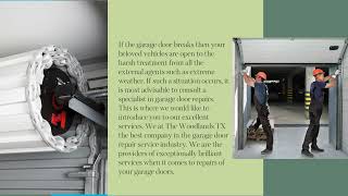 Garage Door Repair The Woodlands TX [upl. by Lewak]