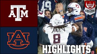 4OT THRILLER 🏈 Texas AampM Aggies vs Auburn Tigers  Full Game Highlights  ESPN College Football [upl. by Gunthar]