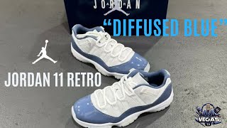 Jordan 11 Retro Low “Diffused Blue” Open Box [upl. by Odericus]