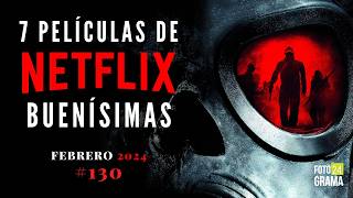 ¿No sabes qué ver 7 Buenas Películas Atrapantes en NETFLIX  Fotograma 24 con David Arce [upl. by Oileve]