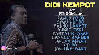 DIDI KEMPOT LIVE KONSER AMBYAR FIB UGM 20 08 2019 [upl. by Leoline]