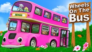 Wheels On The Bus  Cartoon Videos And Nursery Rhymes by Farmees [upl. by Rezal141]