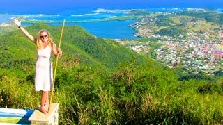 Trip to Pic Paradis Paradise Peak St Martin SXM [upl. by Mercuri]