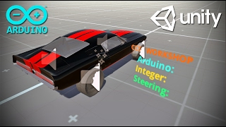 Arduino Potentiometer Steering Wheel for Unity3D [upl. by Constancia]