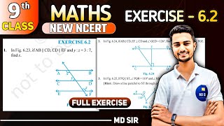 Class 9 Maths Chapter 6  Lines and Angles  Exercise 62 Solutions [upl. by Lienahs]