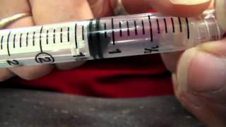 How to read a syringe [upl. by Droffilc]