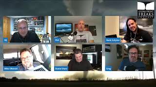 112  Guests Storm Chaser Roundtable Daniel Shaw Pecos Hank Schyma Mike Olbinski RAW [upl. by Zacek]