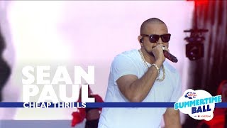 Sean Paul  Cheap Thrills Live At Capital’s Summertime Ball 2017 [upl. by Aillicsirp]