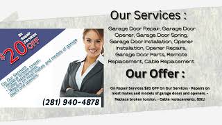 Garage Door Repair in Pearland TX [upl. by Preciosa]