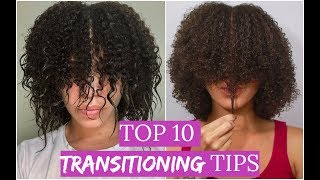 Top 10 Tips For Transitioning to Natural Hair  Lyasia in the City [upl. by Bianchi]