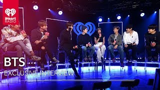 BTS Talks With Halsey  More  iHeartRadio LIVE [upl. by Nogras32]