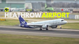 Heathrow Airport Live  Monday 29th January 2024 [upl. by Natsirt]