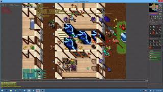 Tibia Underwarorg Magebomb Matando Noobs ElfBot Navigation [upl. by Vasos505]