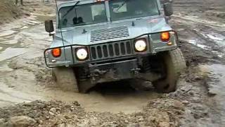 Hummer H1 offroading [upl. by Serrell]