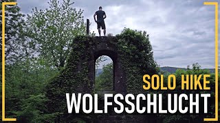 Wolfsschlucht Solo Hike Near Heidelberg [upl. by Hadik]