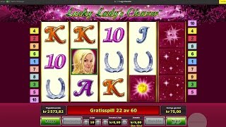 Lucky Ladys Charm Deluxe  Super Big Win [upl. by Ahsinra]