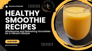 Healthy amp Delicious Mango Strawberry Banana Smoothie Recipequot [upl. by Wulfe]